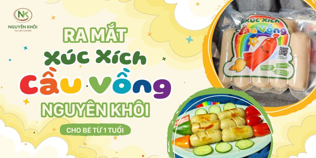 Xúc Xích Cầu Vồng Nguyên Khôi