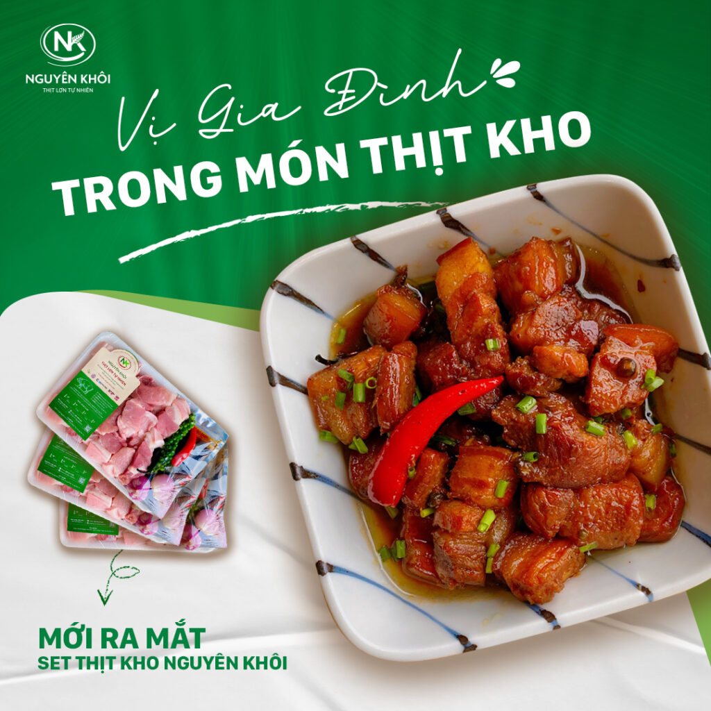 Set thịt kho Nguyên Khôi 